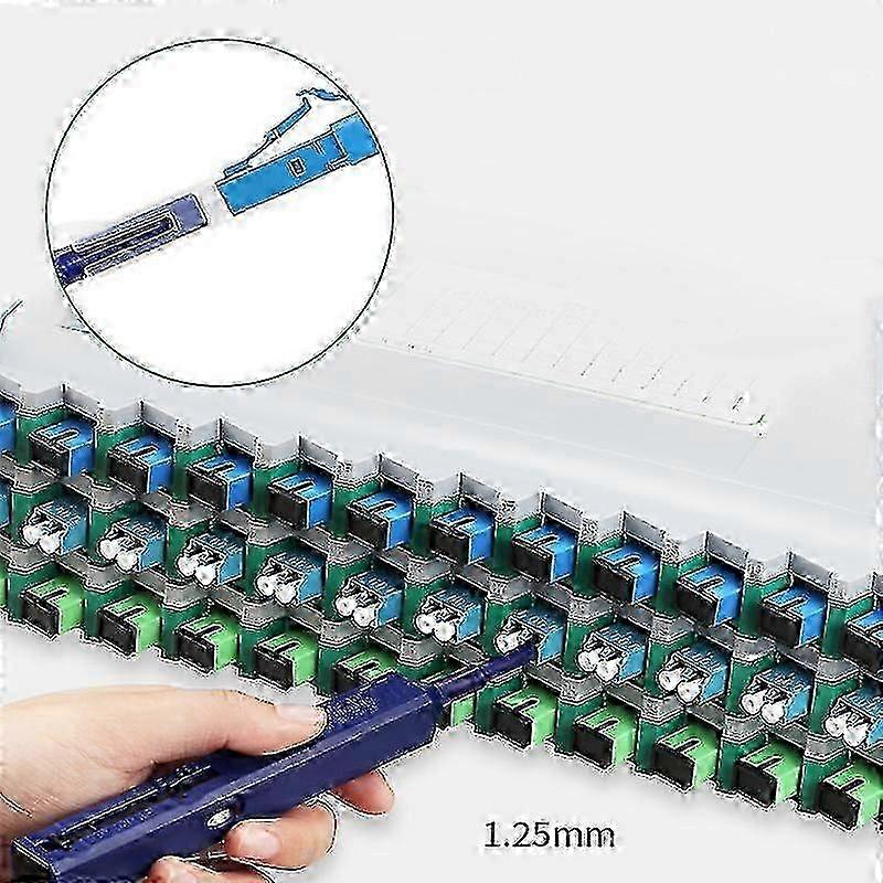 Fiber Optic Pen Cleaner compatible with One Click LC Connector Simple Cleaning Tool
