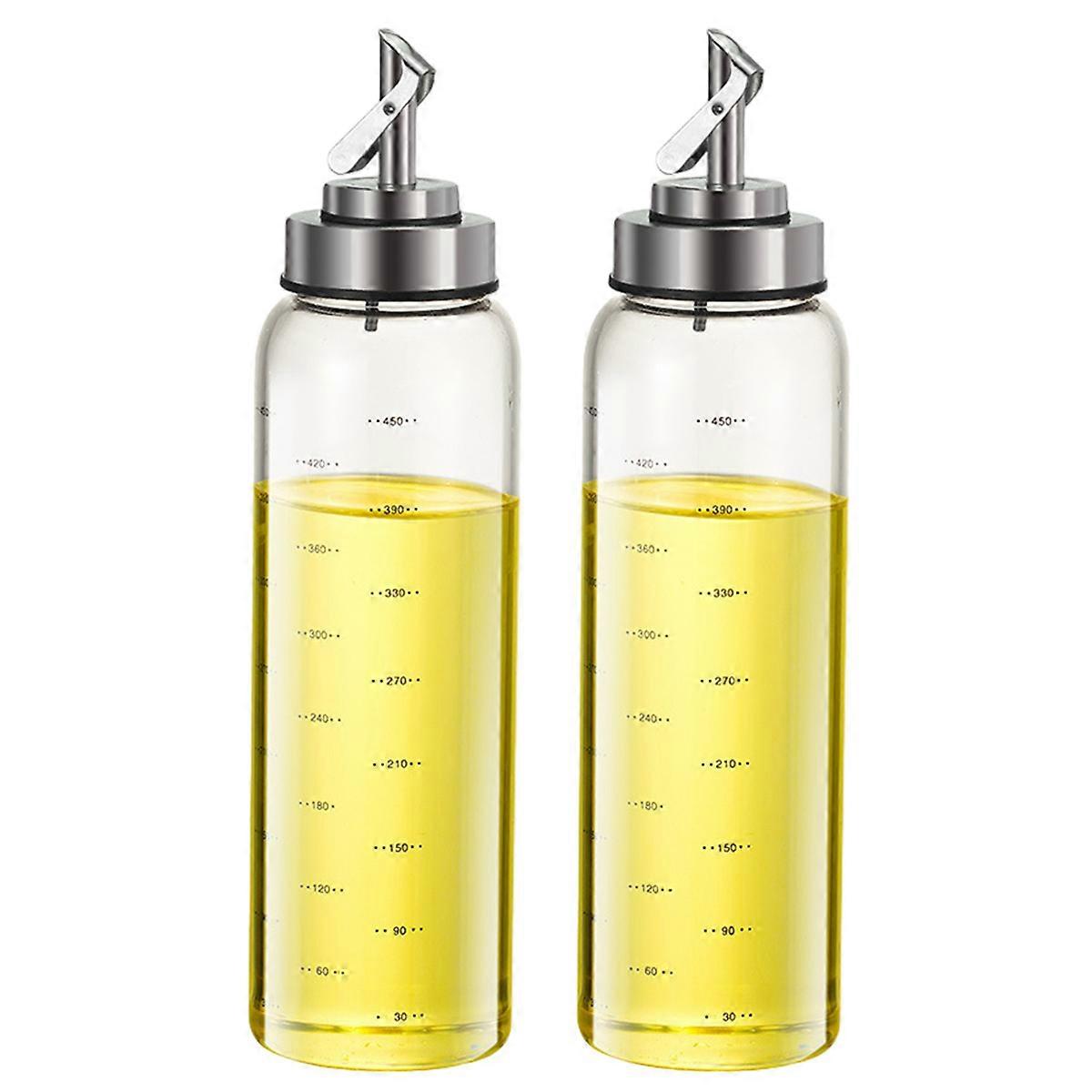 Non-Drip Shatterproof Borosilicate Olive Oil Bottles