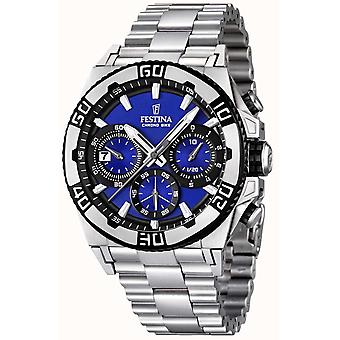 Festina chrono bike watch for Men Analog Quartz with stainless