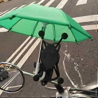 Folding Umbrellas 7 Pcs Mixed Color, Floral Dance Parasols Portable Retractable Sunscreen for Photo Prop, Car and Motorcycle Sunshade