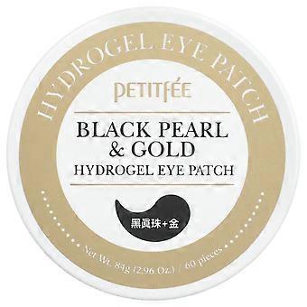 Petitfee, Black Pearl & Gold Hydrogel Eye Patch, 60 Pieces, 2.96 oz (84 g)