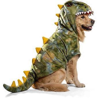 Halloween-Kostüm für große Hunde, Dinosaurier, T-Rex, Dino-Outfit, Größe 7XL.