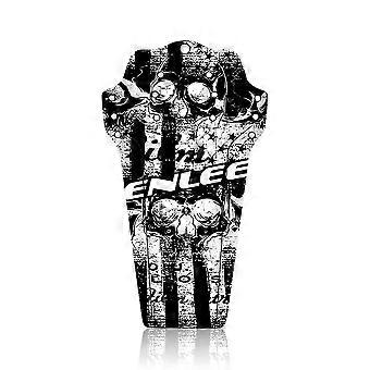 Front and Rear Tire Front and Rear Wheel Universal Bike Mudguard Printed Plastic Cycling Wing with Cable Ties@ff