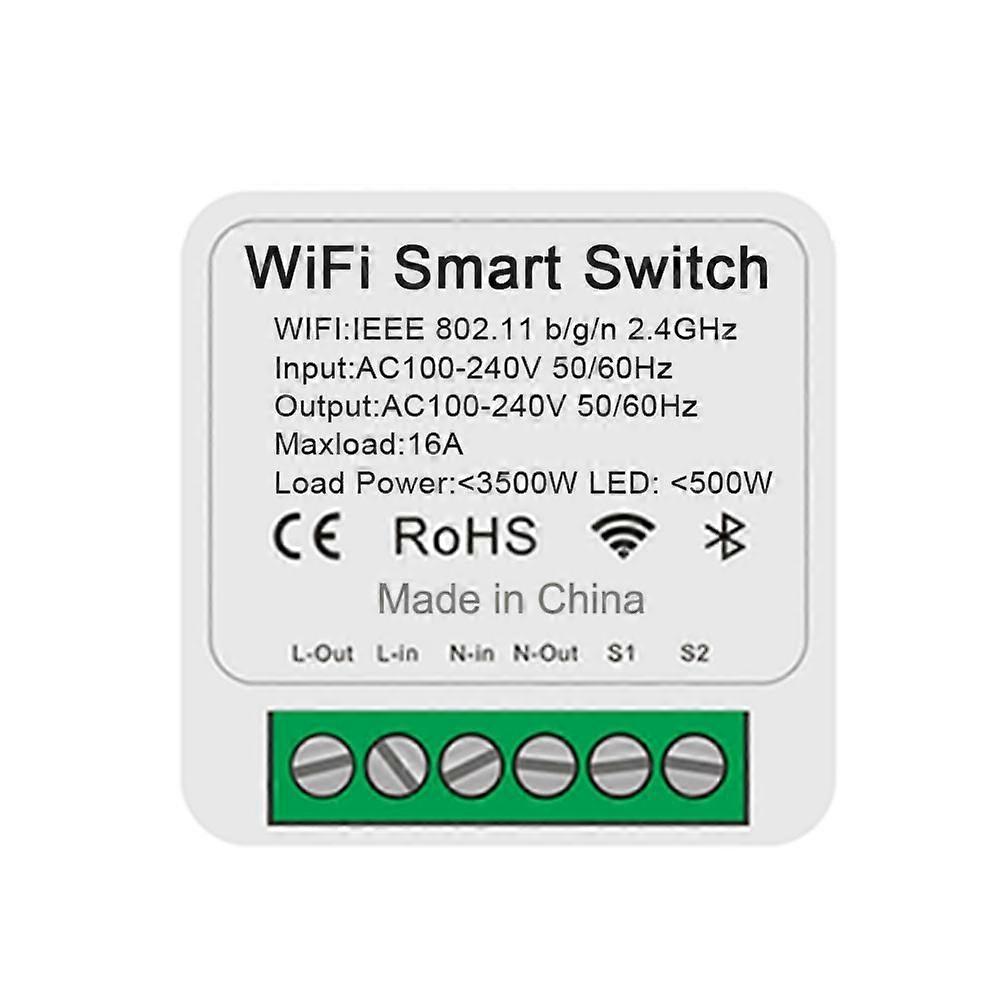 EWeLink 16A WiFi Smart Switch Timer Switch Mini Wireless Switch Home Automation Module Support