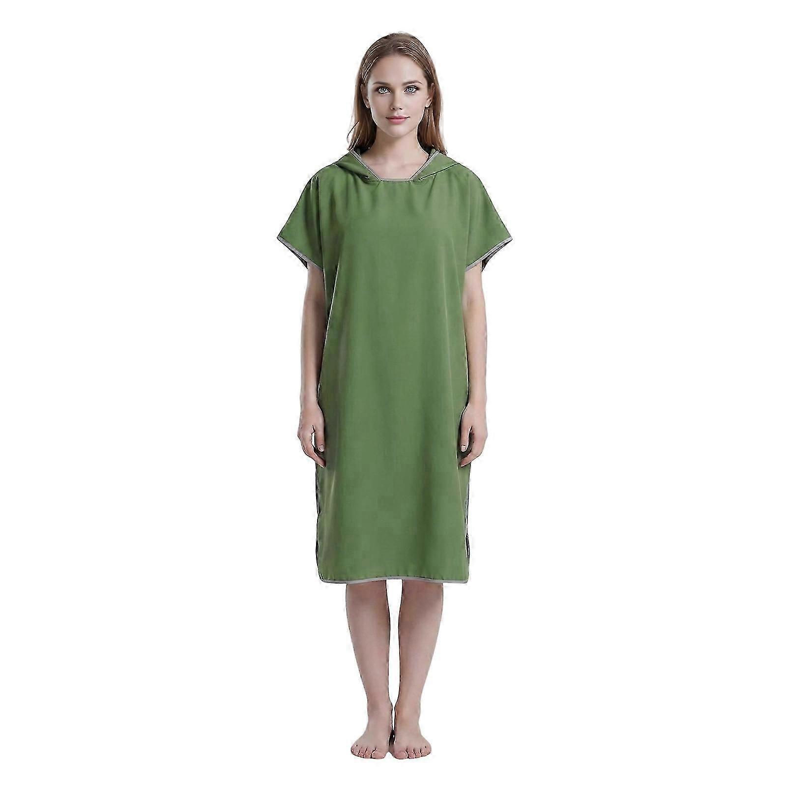 Absorbent Hooded Surf Poncho Compact