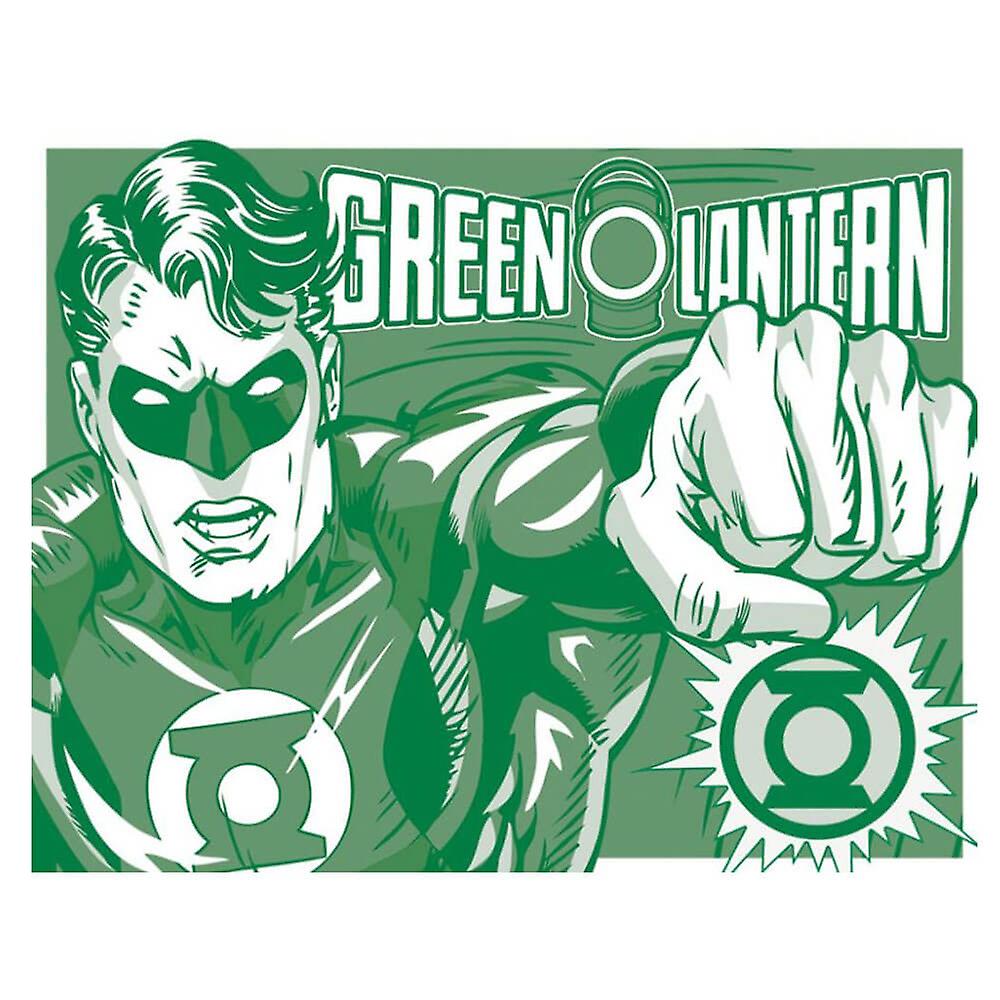 Tin Box Co The Green Lantern Retro High Quality Tin Constructed Sign - II