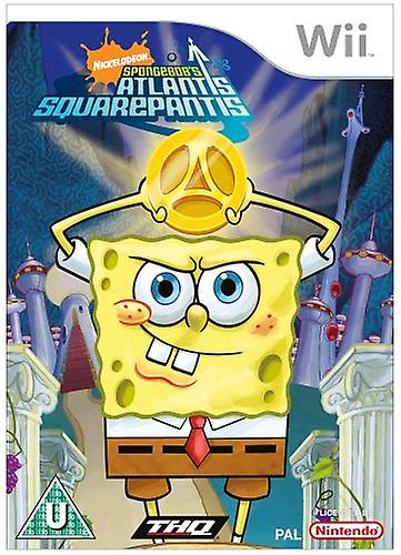 Spongebob Atlantis Squarepantis (Wii) - PAL - New & Sealed
