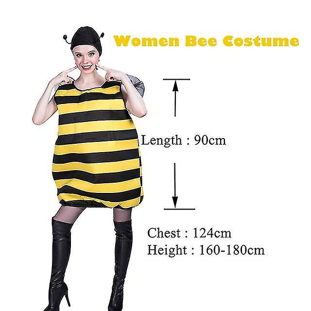 Women Penguin Costume Cockroach Cosplay Adult Bumble Bee Halloween ...