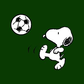 ピーナッツサッカースヌーピーストライカーレディーススウェットシャツ