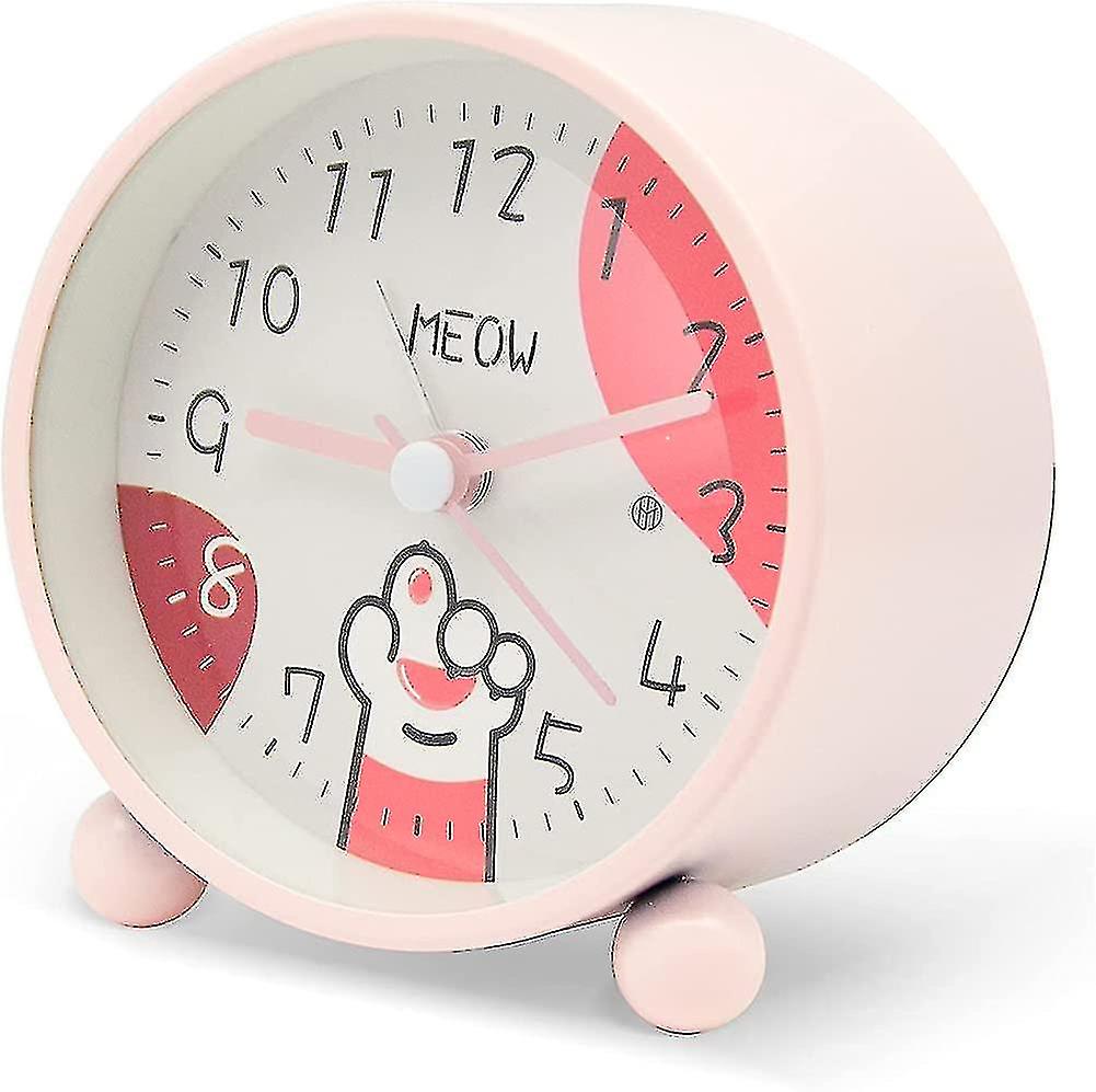 Children's Alarm Clock Without Ticking Learning Alarm Clock Quartz Alarm Clock
