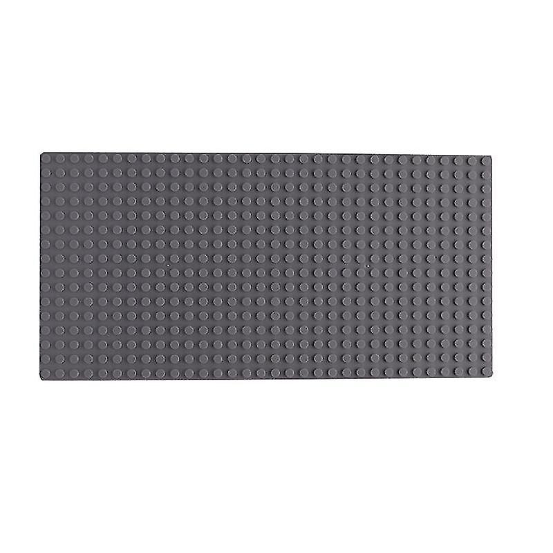32X16 Grey Plastic Assembly Blocks Base Plates Figures City Classic