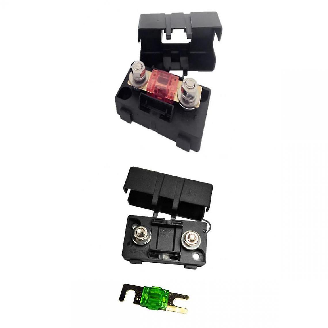 Automotive Ans Fuse Ans Fuse Block Circuit Protector For Rv Golf Cart - 30a + 50a