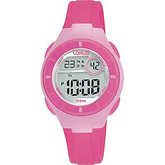 Lorus kids Digital Quartz Children's Watch with Plastic Bracelet R2345PX9
