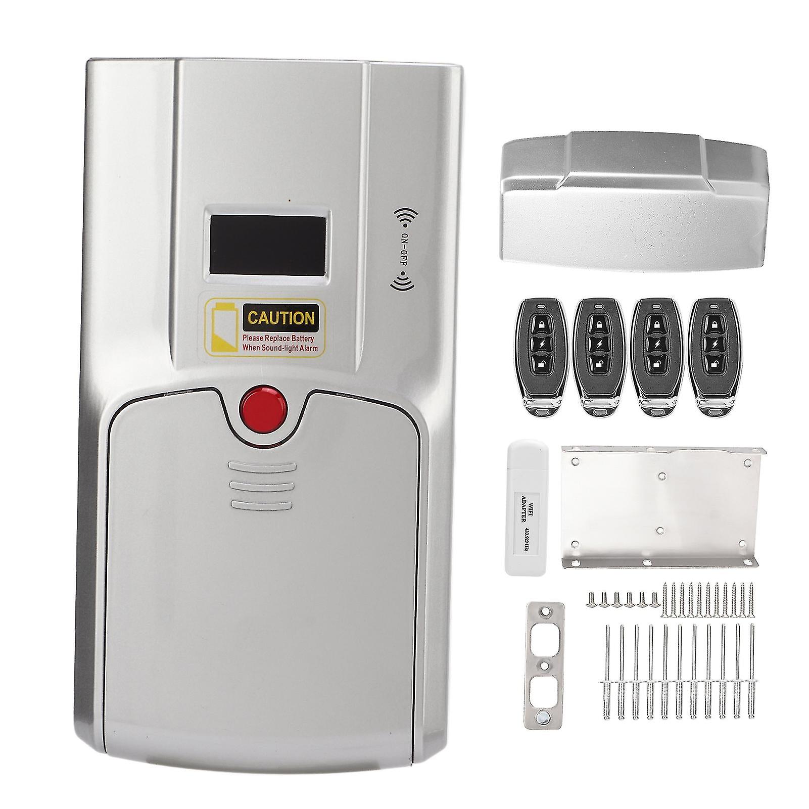 Smart Door Lock Keyless Concealed Electronic Door Lock Intelligent Remote Control Security Lock For Home