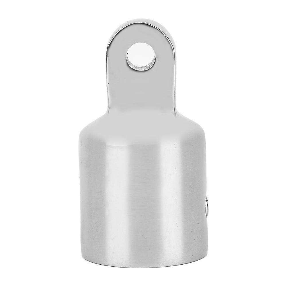 Ouitble Boat End Cap Top End Tube Cap 316 Stainless Steel, Boat Hardware End Cap for Marine Boat, 25mm Fitting, Corrosion-Resistant