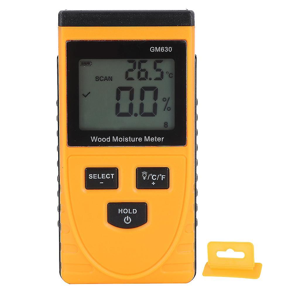 Portable Mini Digital Wood Timber Moisture Tester Humidity Meter Detector 0.5%&#8209;79.5%