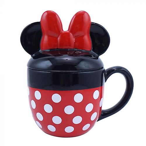 MINNIE MOUSE Officially Licensed Half Moon Bay Disney Shaped Mug 425mL Capacity