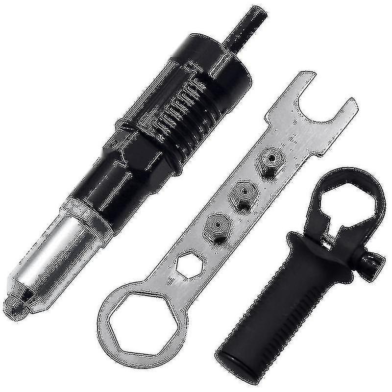 Electric Rivet Nut Gun Riveting Tool Cordless Riveting Drill Adaptor Insert Nut Tool Multifunction Nail Gun Auto Rivet