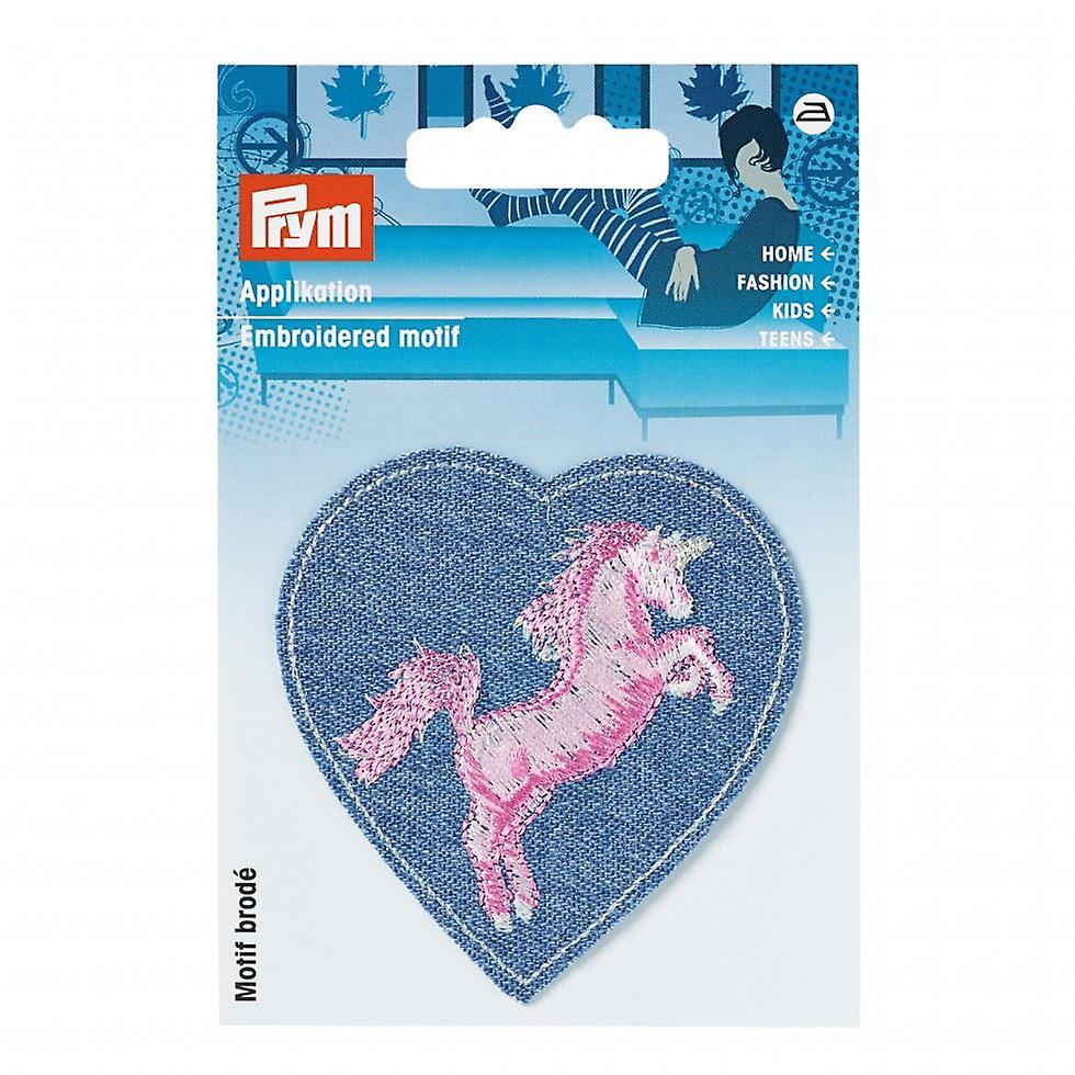 Prym Patch Motif Heart Unicorn - each
