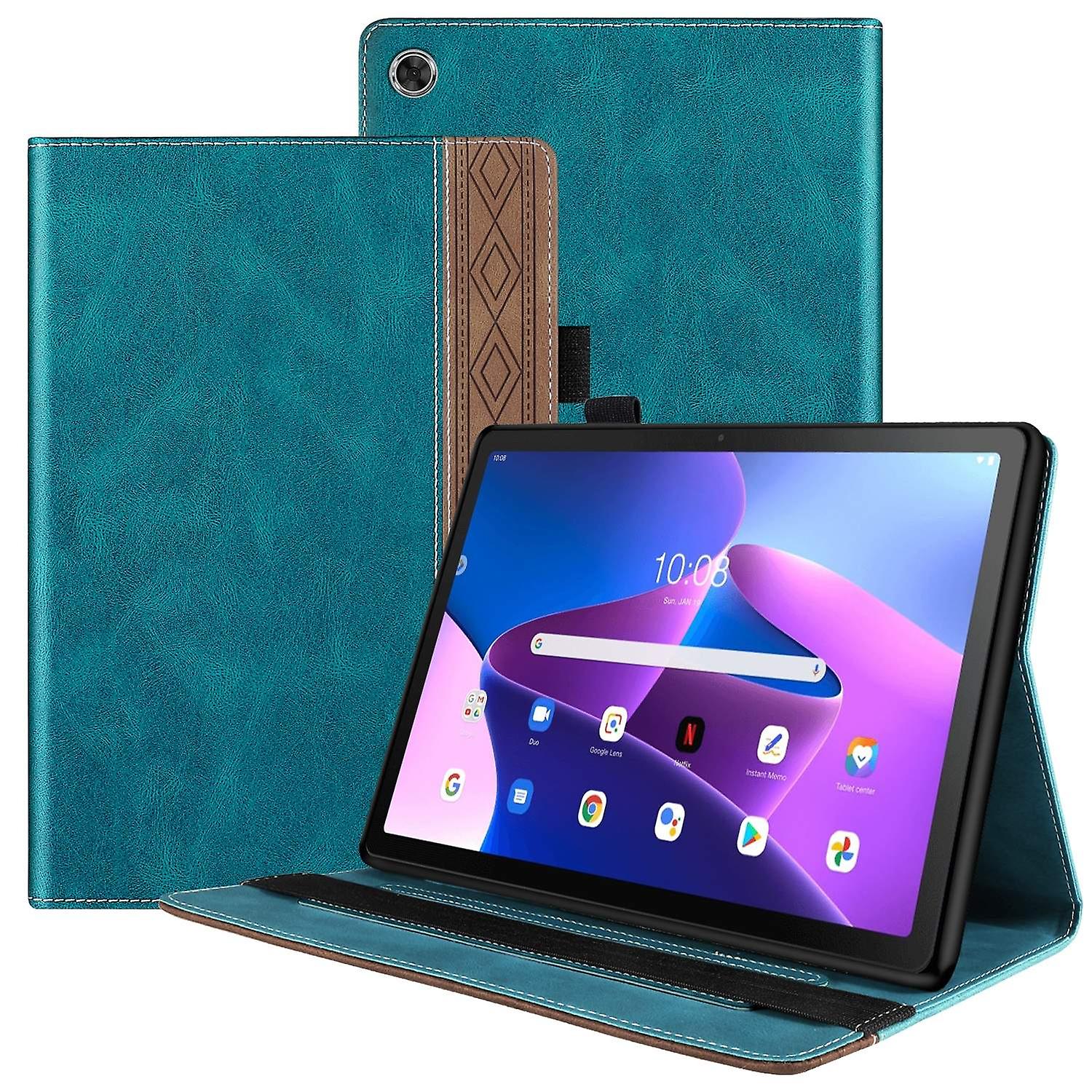 Splicing Tablet Leather Case For Lenovo Tab M10 Plus 3rd Gen