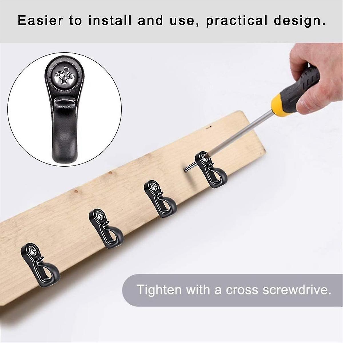 XSHAO® 50 Ganci A Vite A Q-Hanger, Ganci Per Catena Di Luci