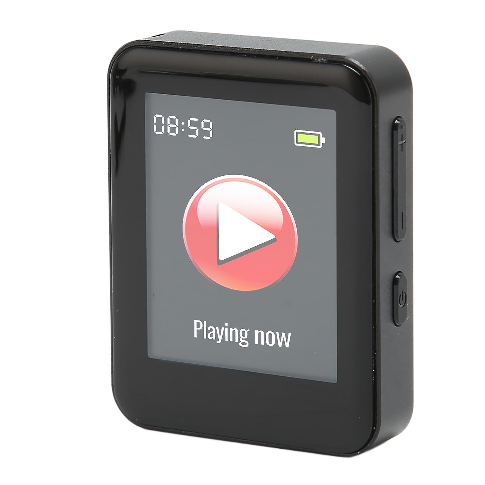 Digital Voice Recorder HD Noise Reduction AI Intelligent Timing Voice Activated Recorder MP3 Recorder with E Book Neutral English (with E Book) 64GB