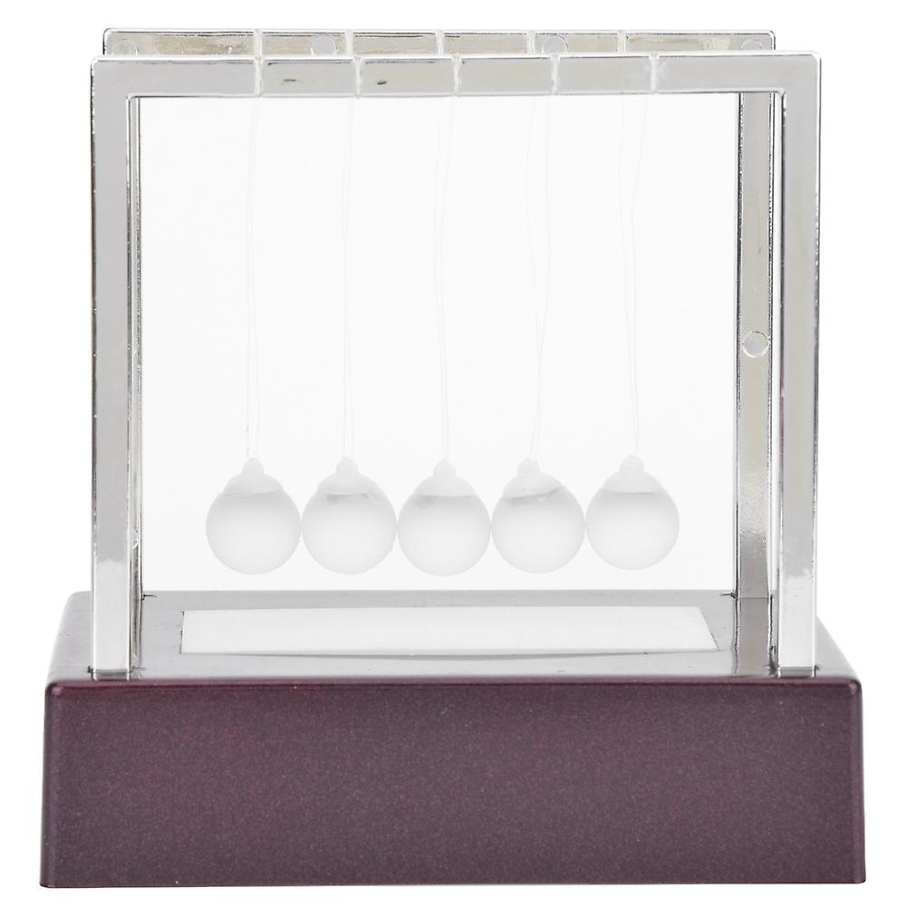 Colorful nced Balls Toy Educational Desk Physics Science Pendulum Table DecorationS
