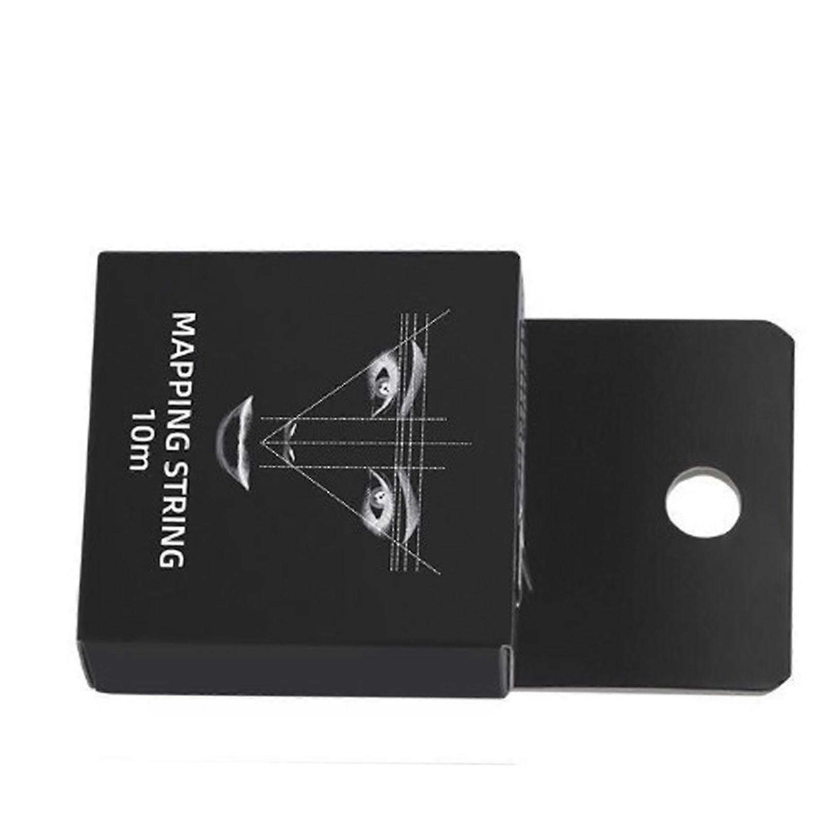 10M Eyebrow Microblading String Hypoallergenic Pre Inked Measuring Tool Brow Mapping String Black