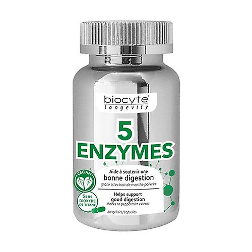 5 enzymes 60 capsules