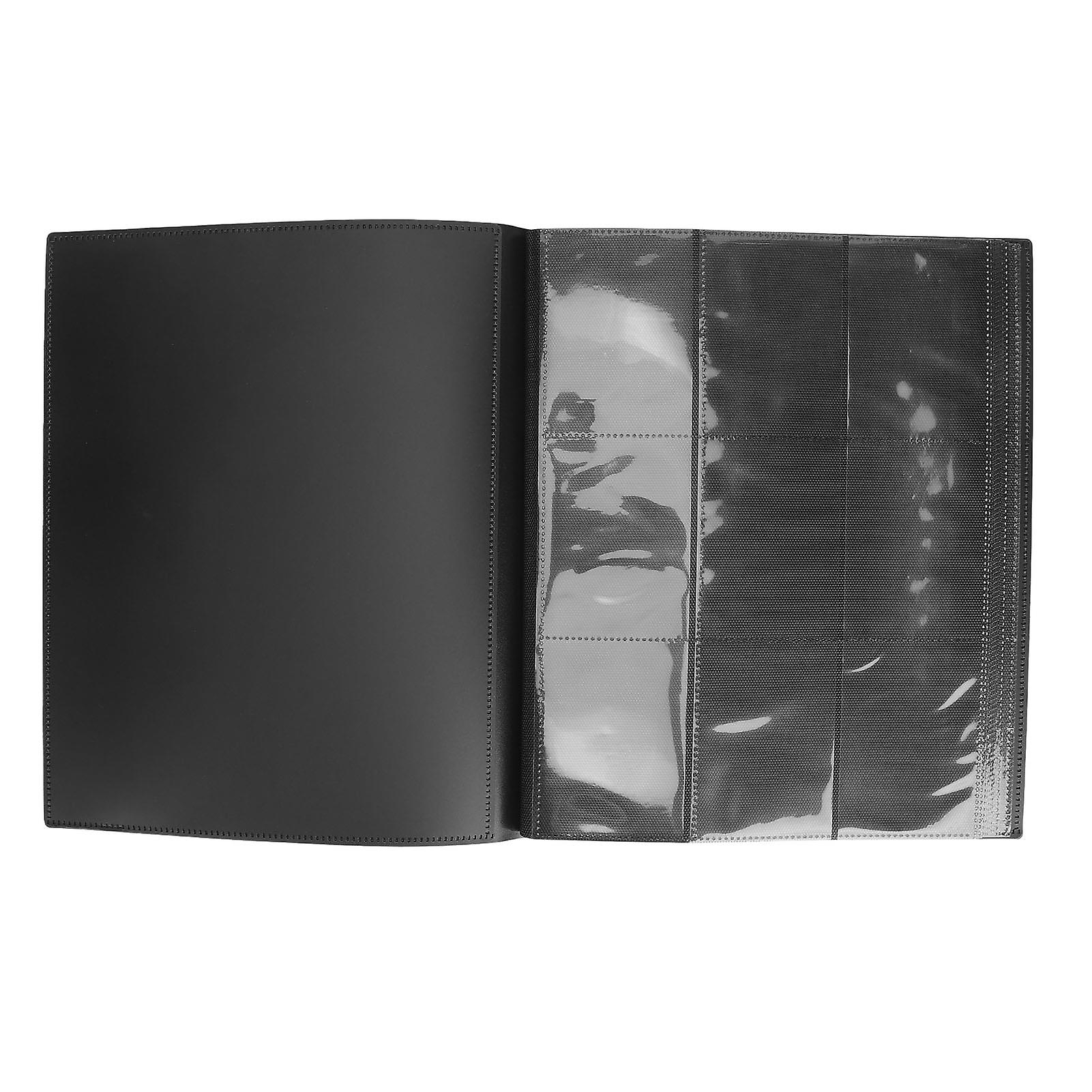 9 Pocket Card Binder 20 Double Sided Pages Trading Card Album Folder 360 Side Loading Pocket Binder