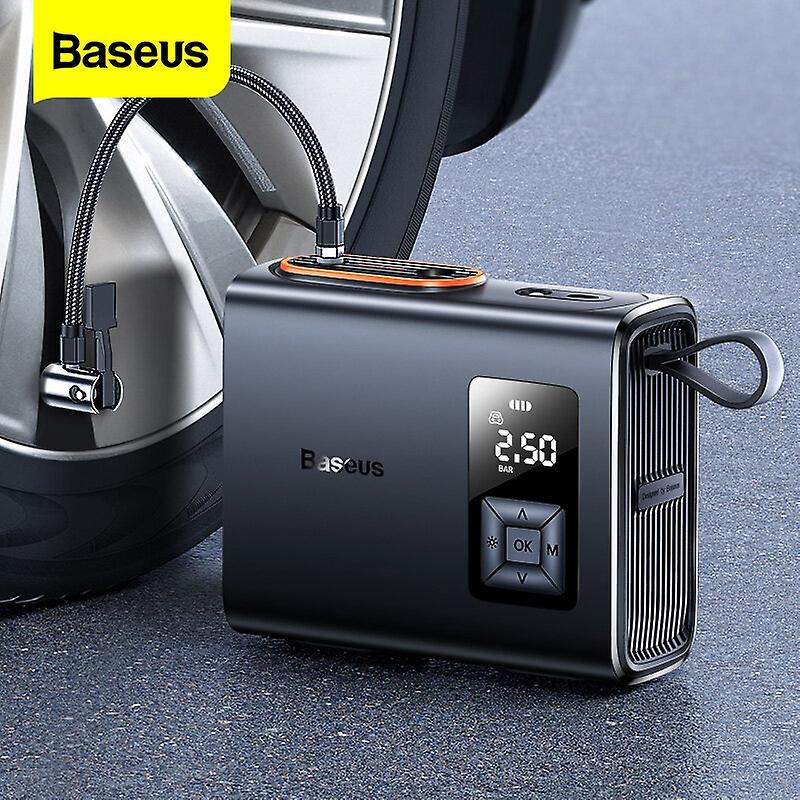Baseus Cordless Tire Inflator Pump Portable Air Compressor Pressure Injector Tyre Electric Inflation
