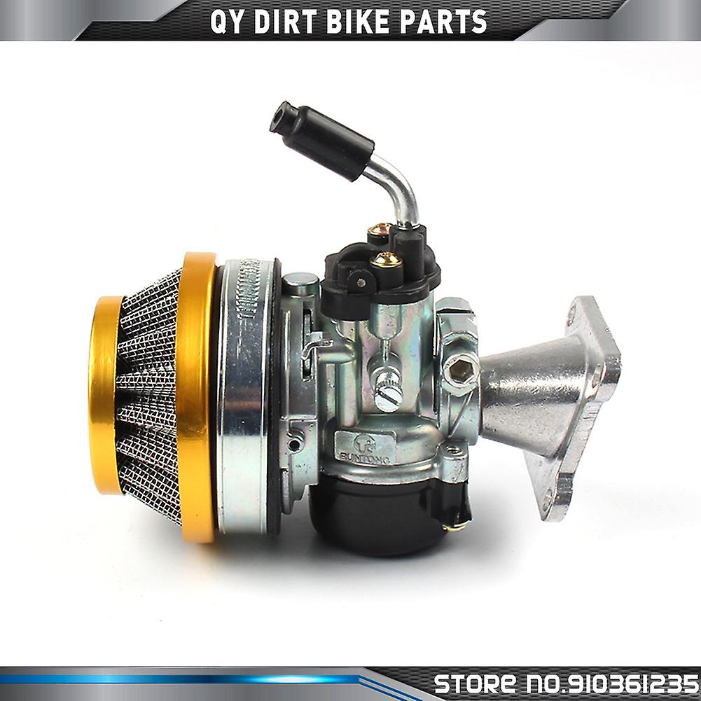 Für 2-Takt 47ccm 49 ccm Mini Pocket Bike ATV 49ccm Leistung 19mm Vergaser Vergaser Luftfilter Baugruppe 