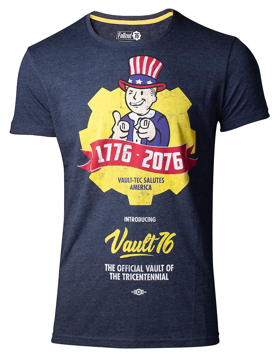 Fallout 76 - Vault 76 Poster - Men's T-shirt