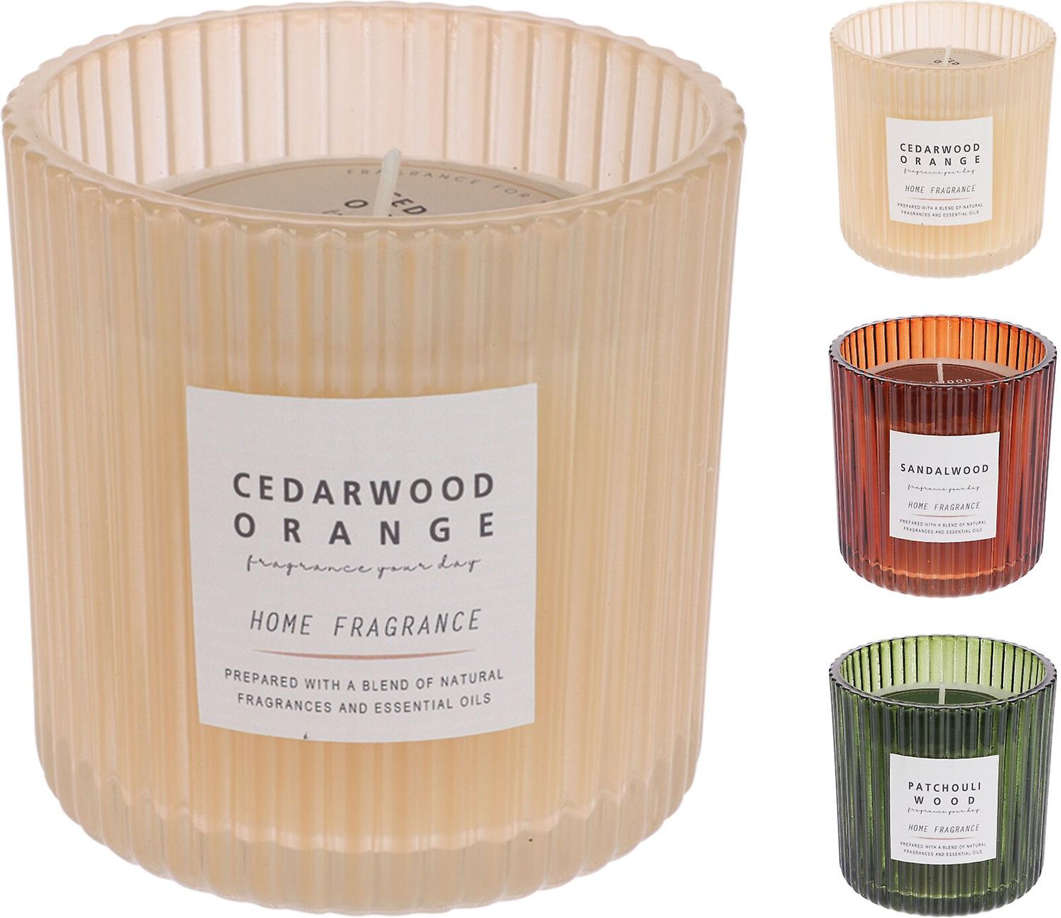 Doftljus Patchouli Wood Grön 9 cm