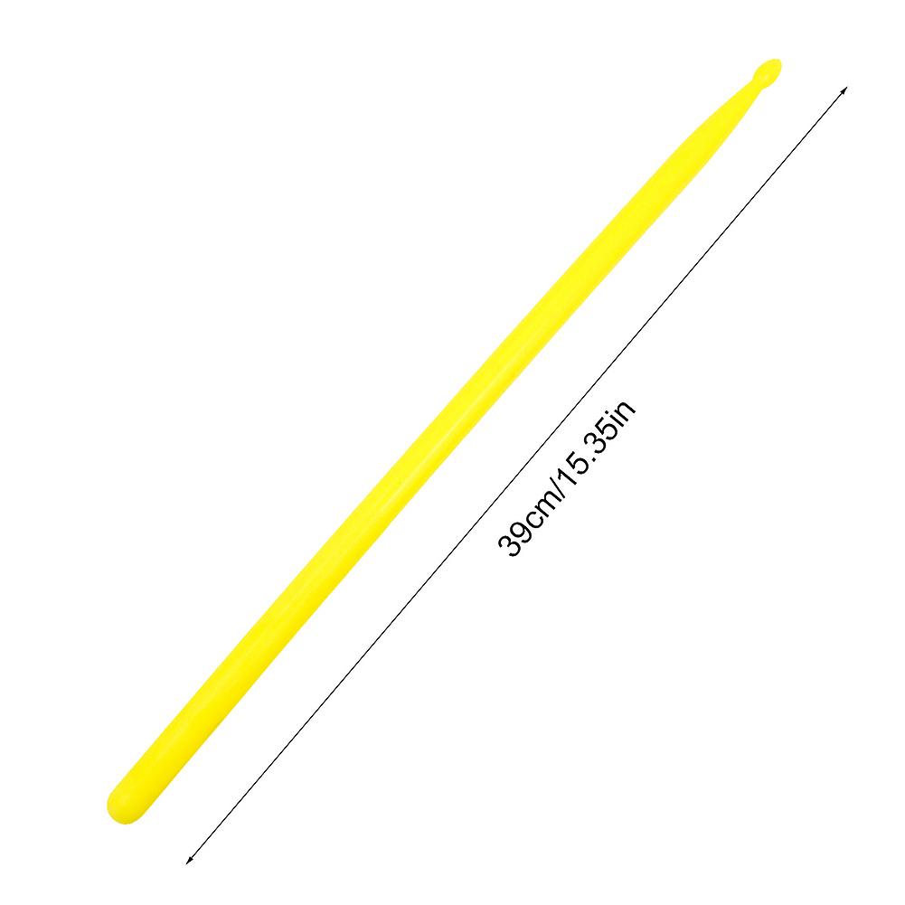 Durable Nylon Drum Sticks Teardrop Shape 5 Colors Musical Accessories Instruments