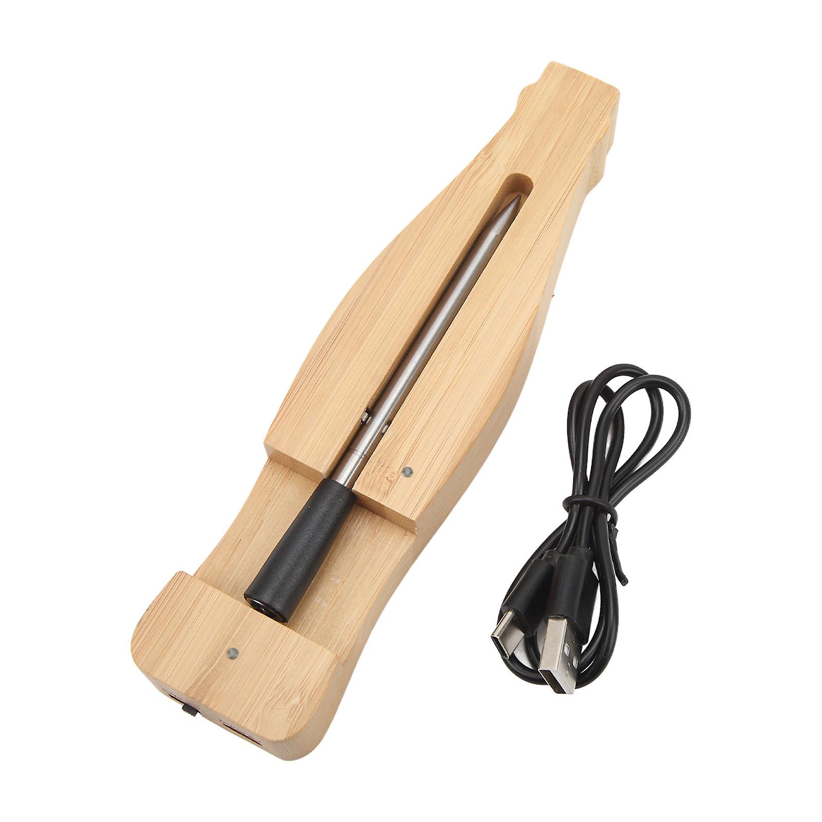 Wireless Meat Thermometer Wide Temperature Range Accuracy Remote Control Long Battery Life Real Time Monitoring for Cook Smoker