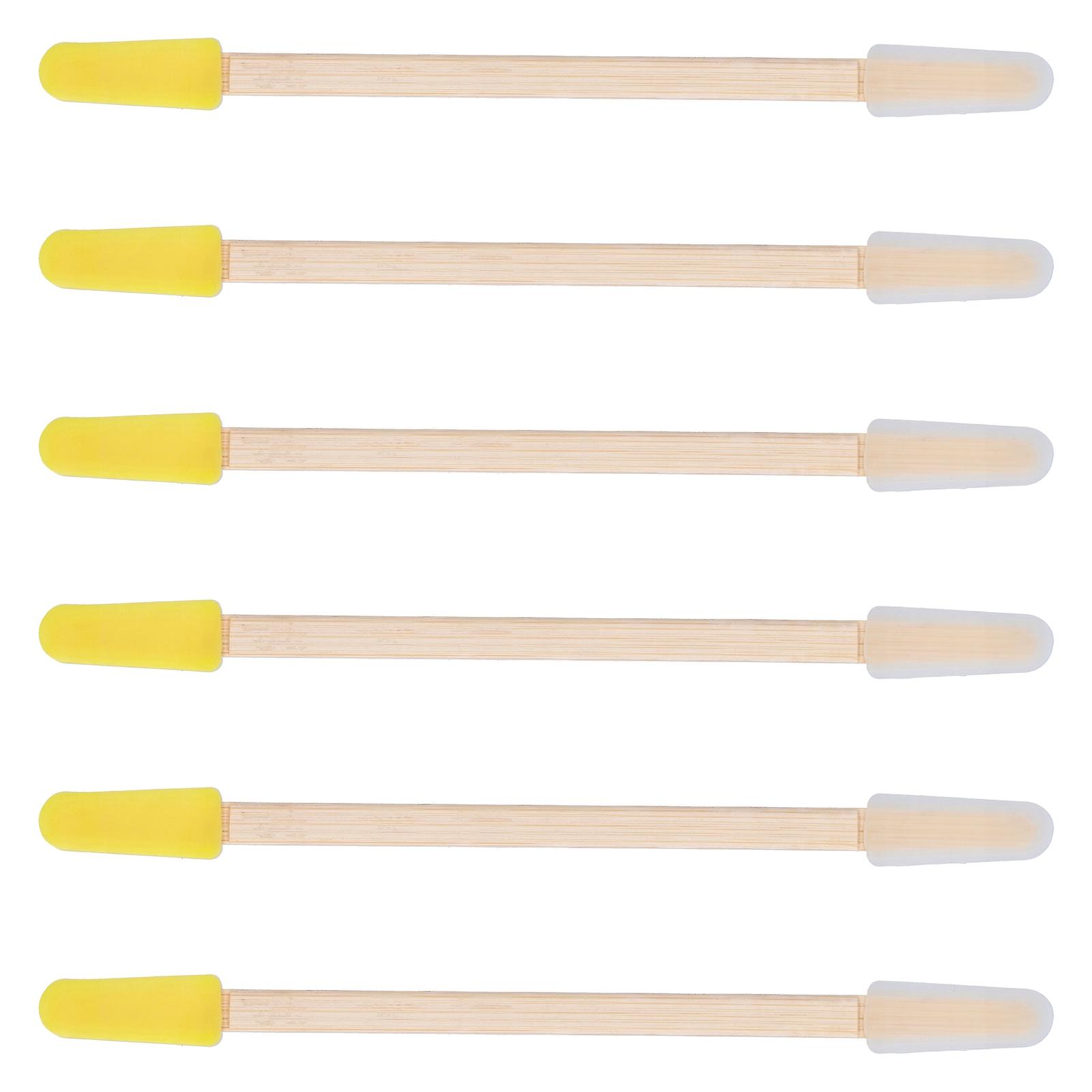 25PCS Beekeeping DoubleHeaded Bamboo Plastic Picking Pen Bee Milk Pulp Taking Apiculture Tools