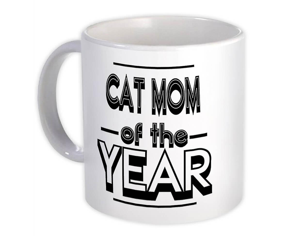 Caneca de Presente: GATO MÃE DO Ano Natal