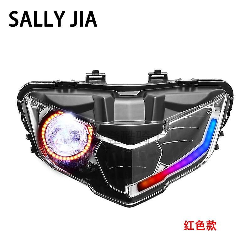 For Yamaha Y15ZR V2 LC135 V8 LED Lens Headlight APP Adjustable Daytime Running Light Headlight