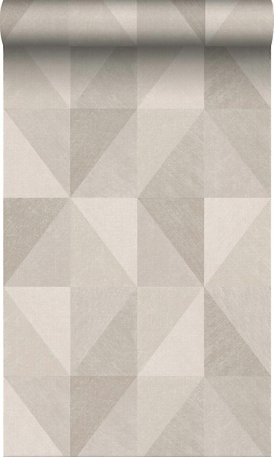 Origin Wandbekleding behang grafisch 3D beige - 50 x 900 cm - 347893