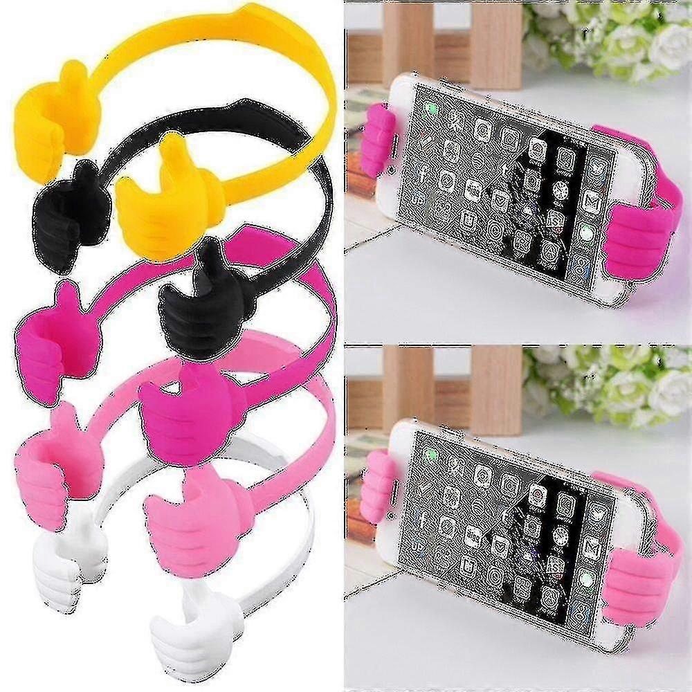 Mobile Phone Stands Lazy Bed Desktop Cell Phone Holder Stand Thumbs Up Design Ideal for Watching Mov