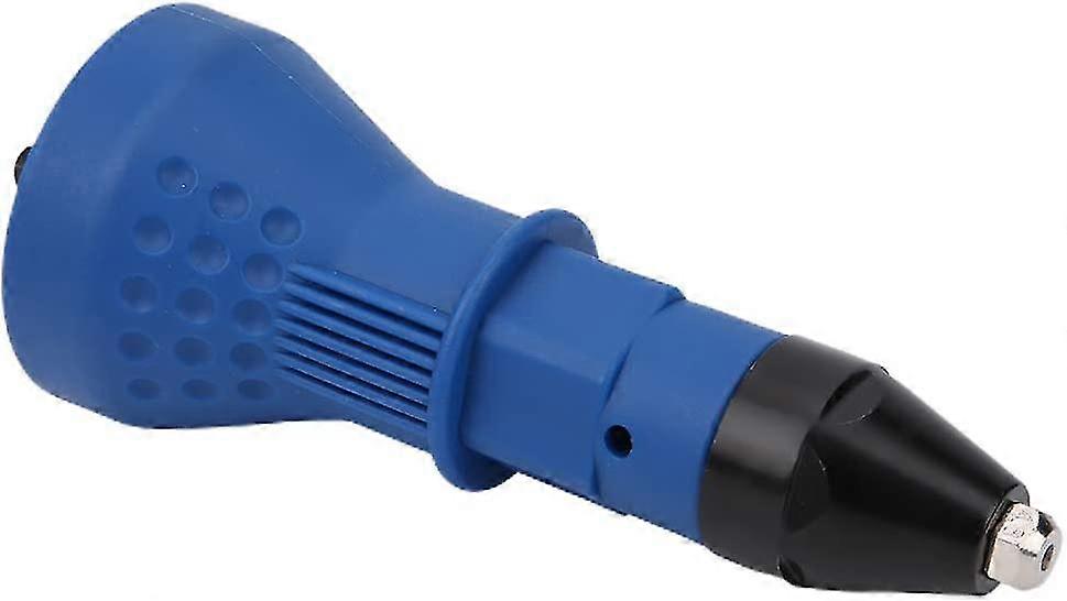 Electric Rivet Nut Gun Adapter Rivet Tool Kit Drill Bit Adapter (blue) (1pcs)