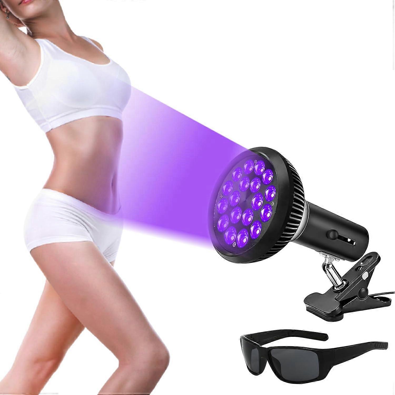 Solarielampa för hemmabruk med justerbart stativ Light Bronzer för ansikte Body_FC10 inomhus