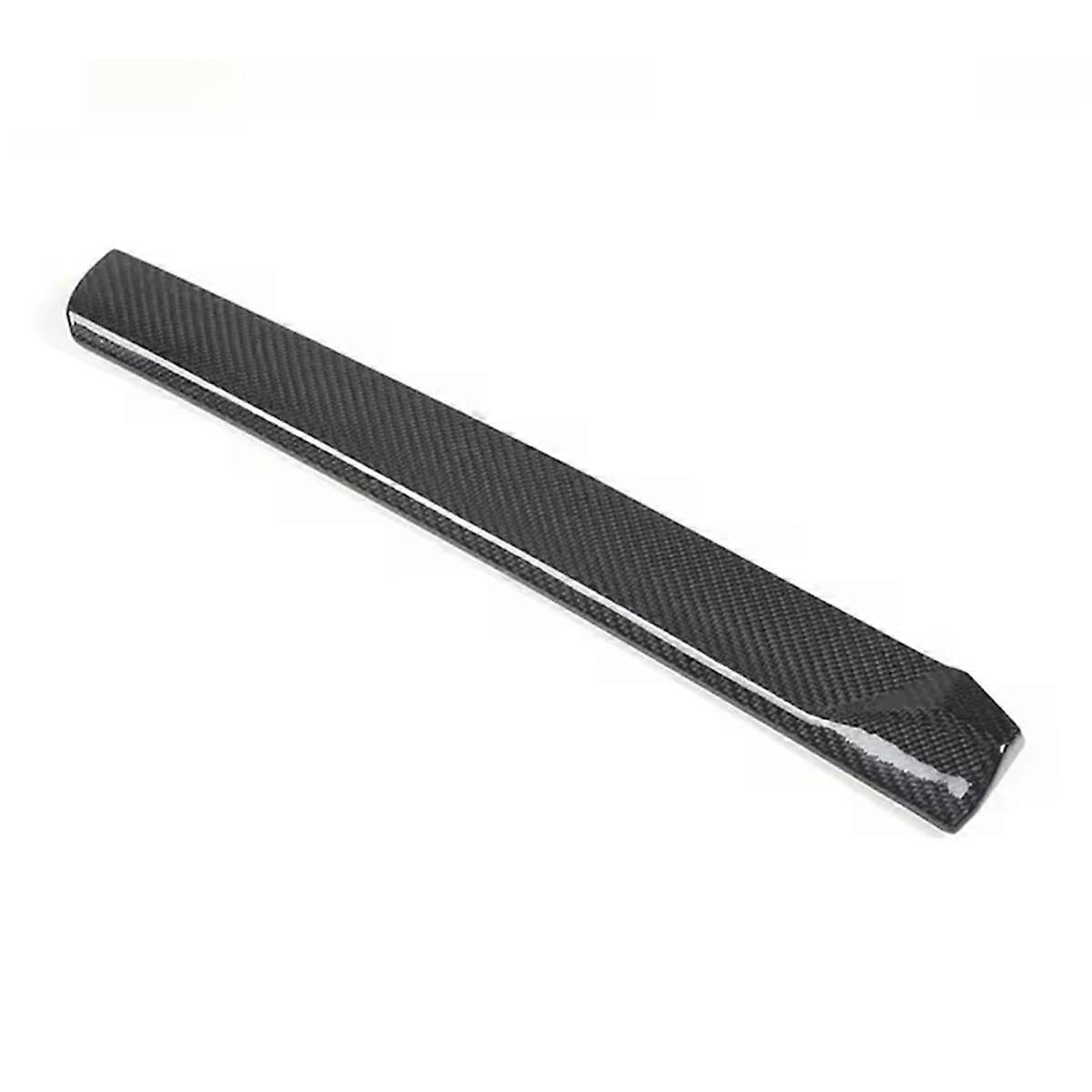 Real Carbon Fiber Car Center Control Navigation Screen Lower Panel Decorative Cover for 5 Series G60 2024