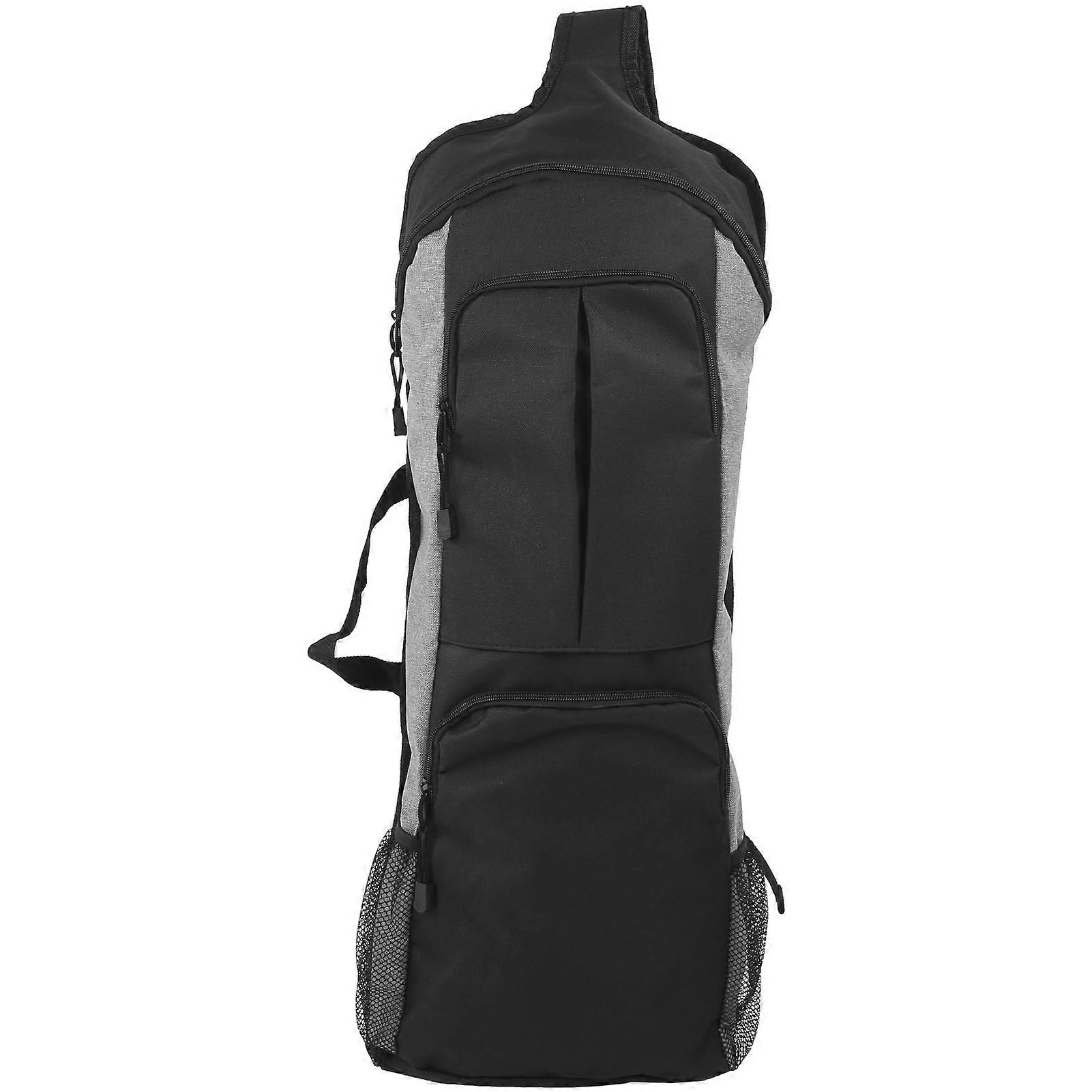 Multifunction Yoga Mat Bag Gym Backpack Large Capacity Luggage Backpack Carrier Polyester