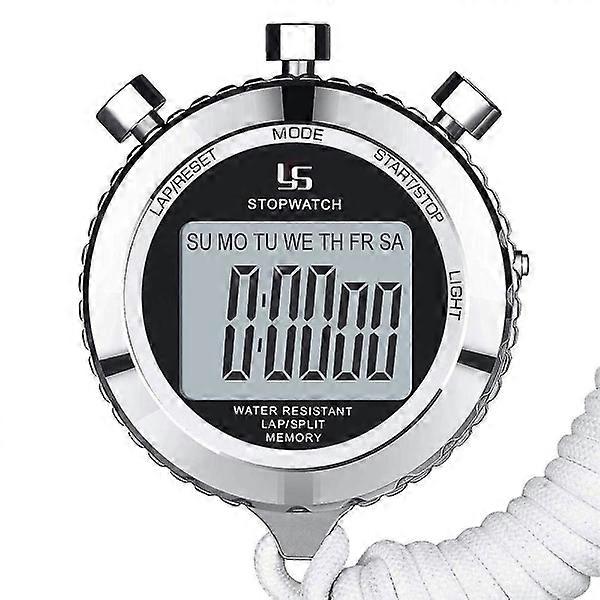 Metal Stopwatch Clock Daily Digital Timer