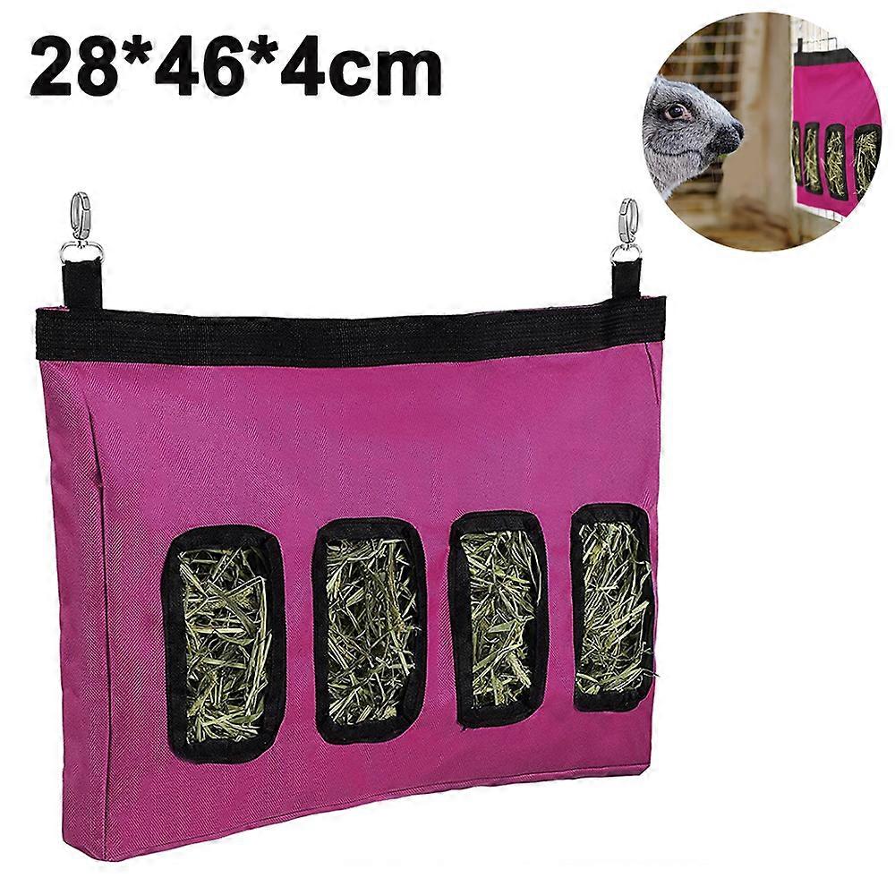 PPIAO Rabbit Hay Feeder Bag, Guinea Pig Hay Feeder Storage, Rabbit Feeder Hay Feeder for Rabbit Guinea Pig