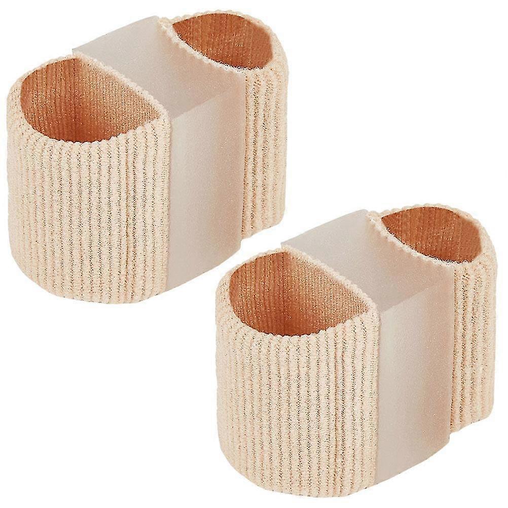2024 2pcs Women Toe Separator  Toe Separators For Overlapping Toes Bunion Toe Corrector Toe Separators