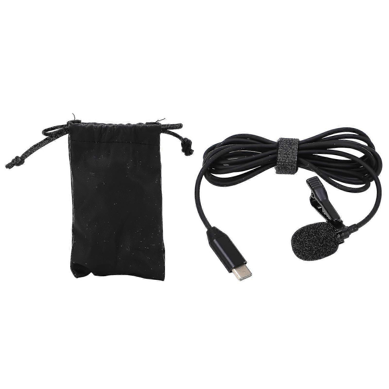 2024 Lavalier Microphone Action Camera Microphone With Type C Interface For Dji Action Oa2 Oa3 Mc490