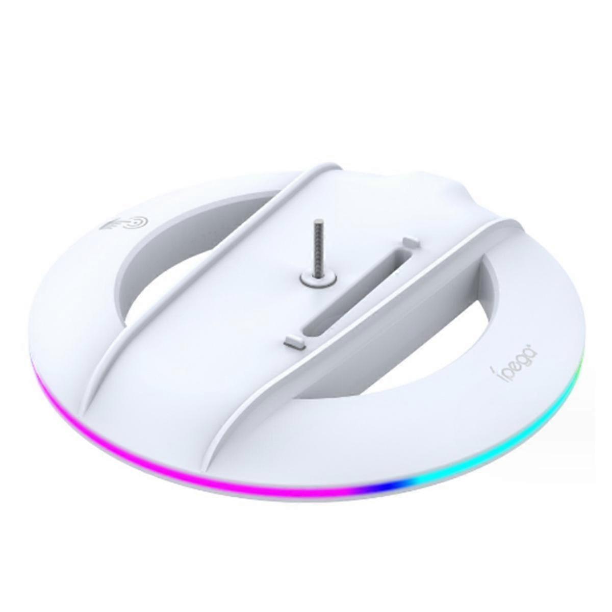 for SLIM Game Console Dazzling Colorful Illuminated Vertical Docking Station Digital Optical Drive